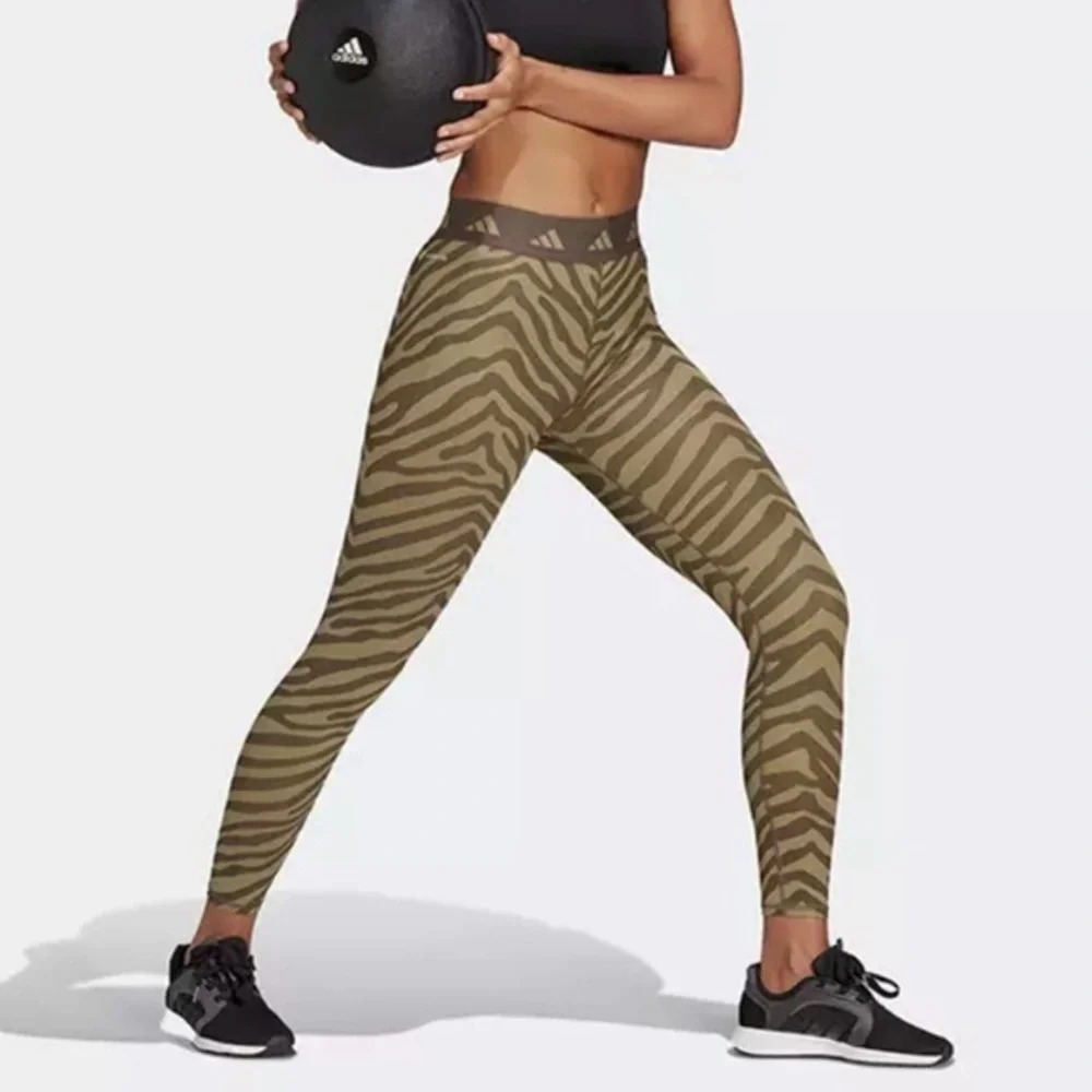 Adidas Hyperglam Tech Fit High Waist Legging 7/8 Length